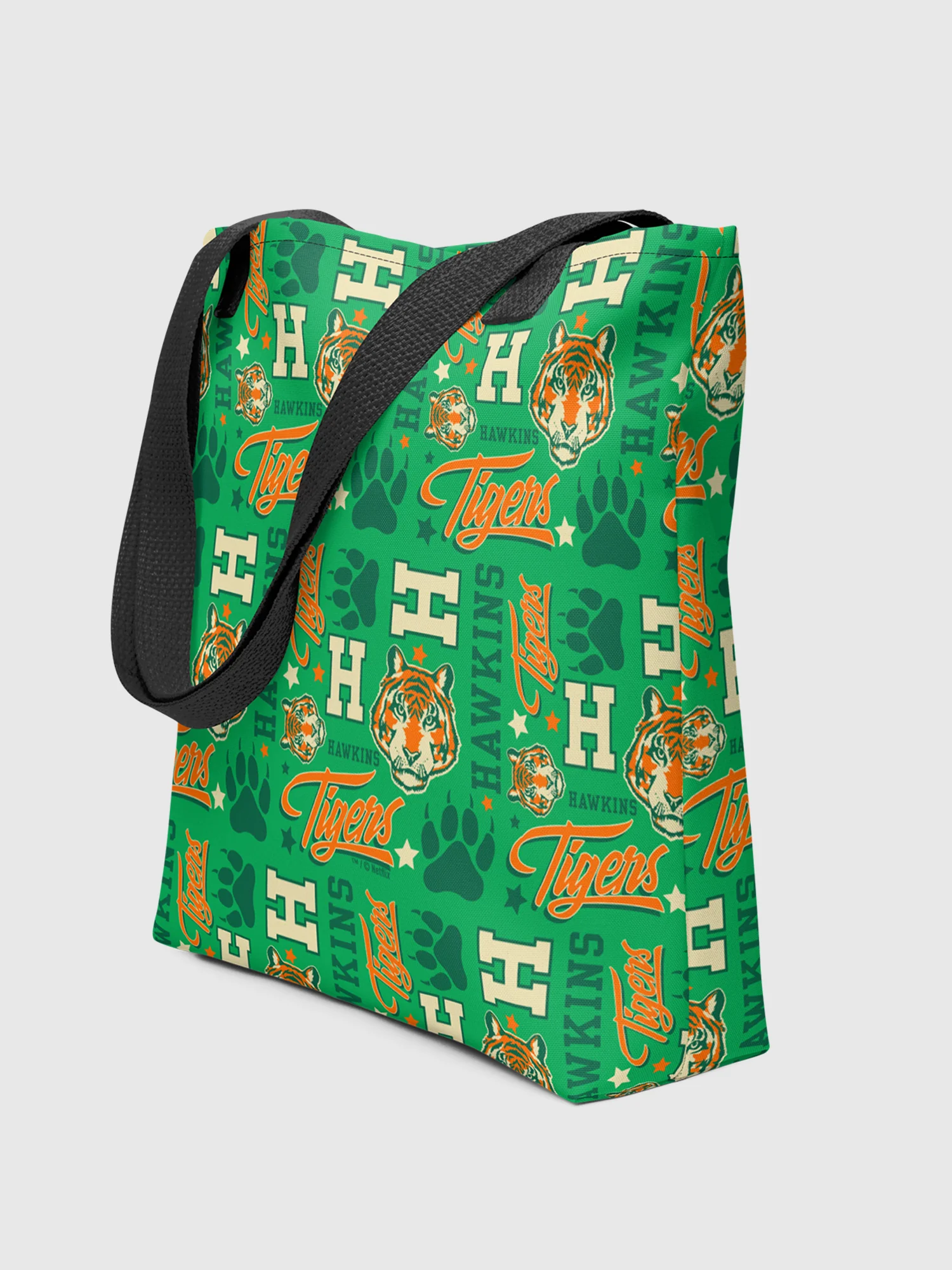 Stranger Things Hawkins High Tote Bag