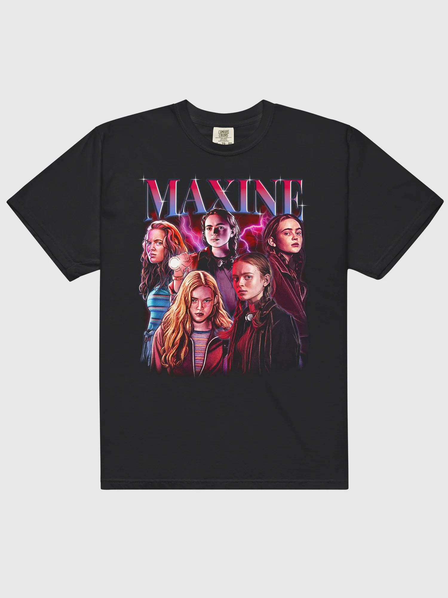 Stranger Things T-Shirt Comfort Colors Max Hearthrob