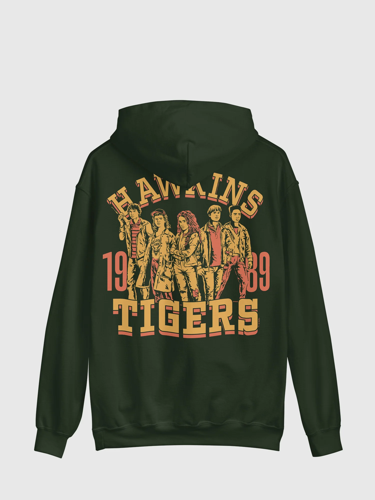 Stranger Things Hoodie Hawkins Tigers '89