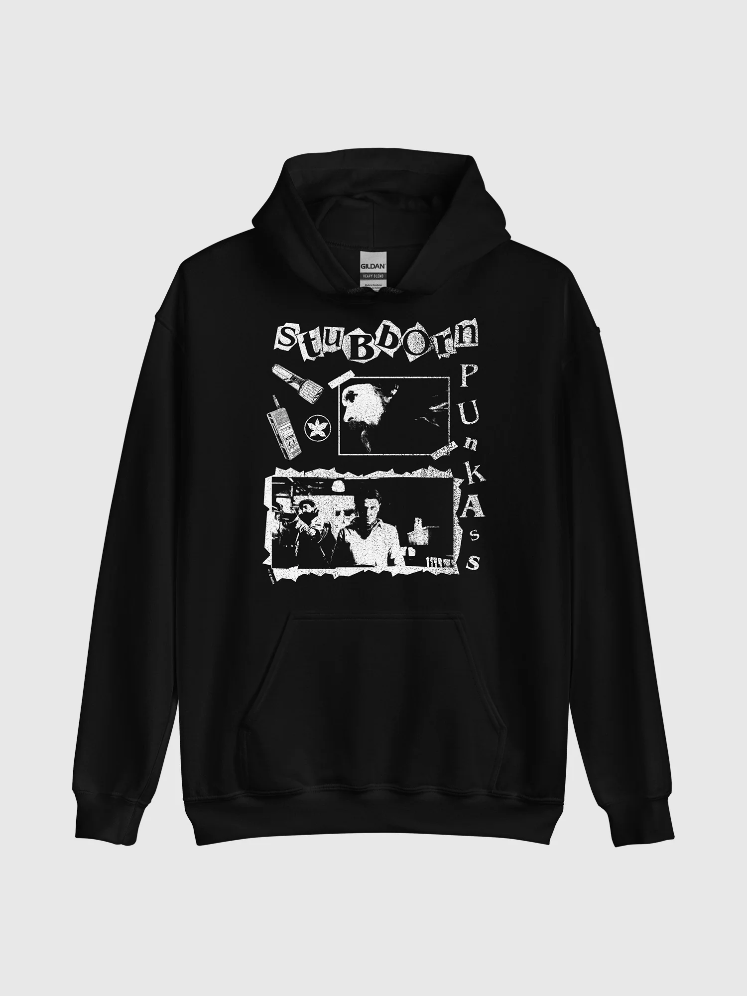 Stranger Things Hoodie Stubborn Punk Ass