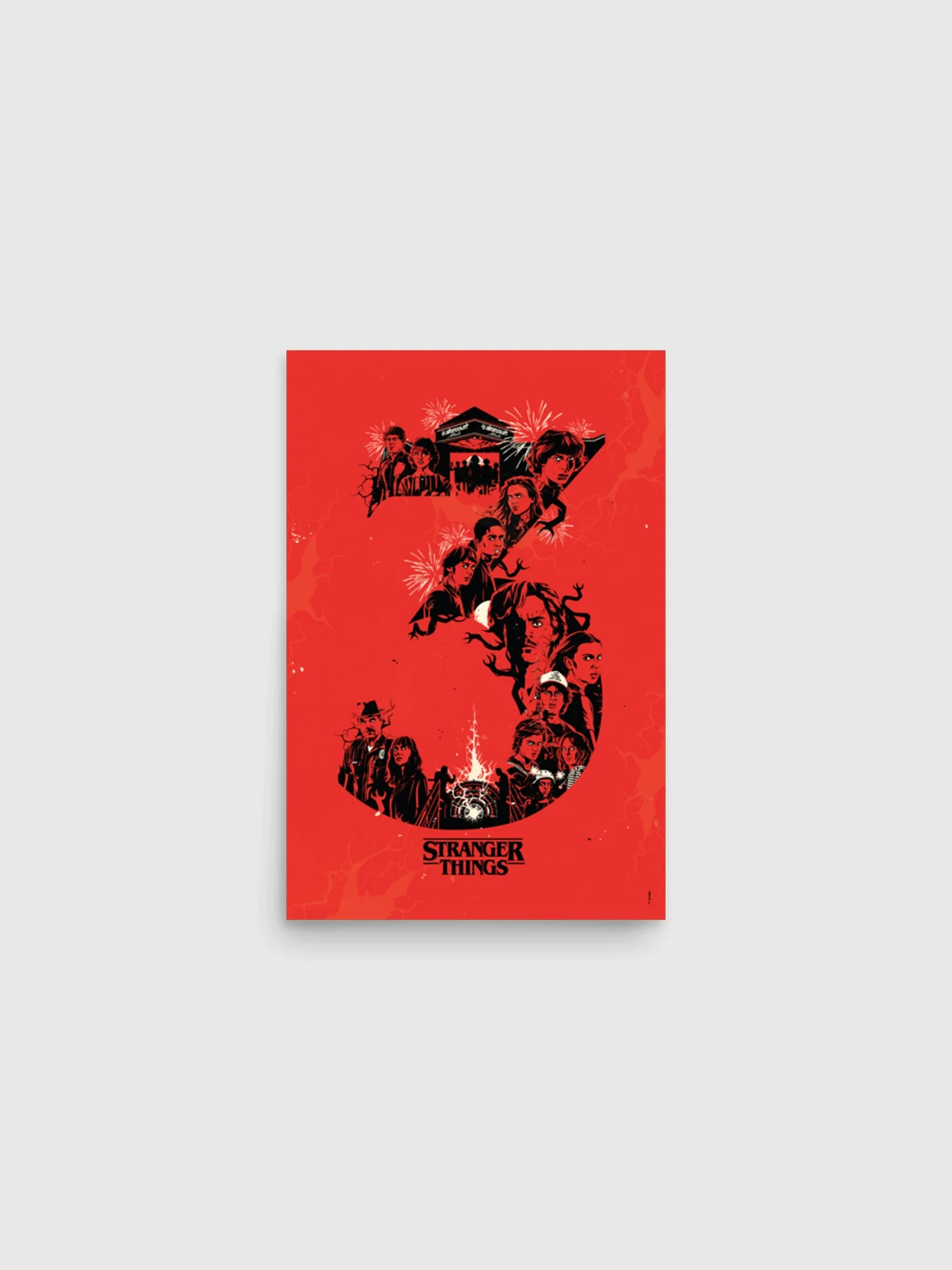 Stranger Things Poster Season 3 Collage