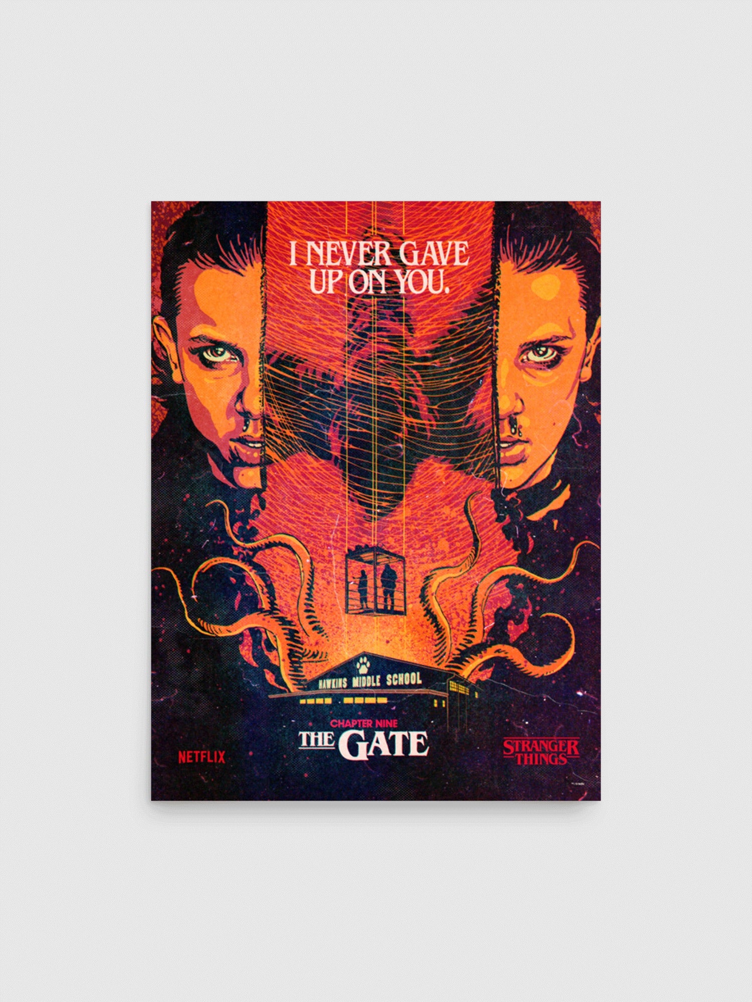 Stranger Things Season 2 x Butcher Billy The Gate Poster