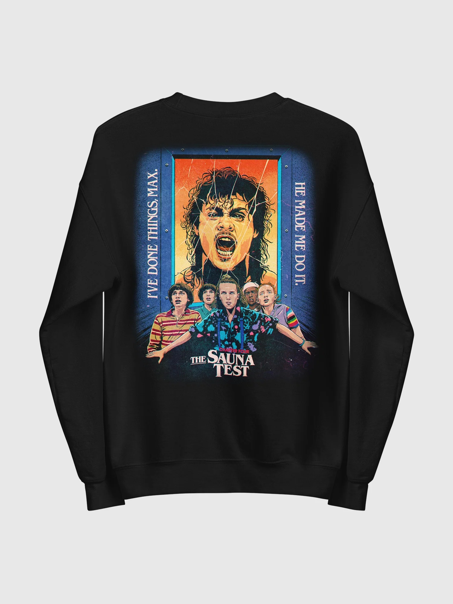 Stranger Things Season 3 x Butcher Billy The Sauna Test Sweatshirt