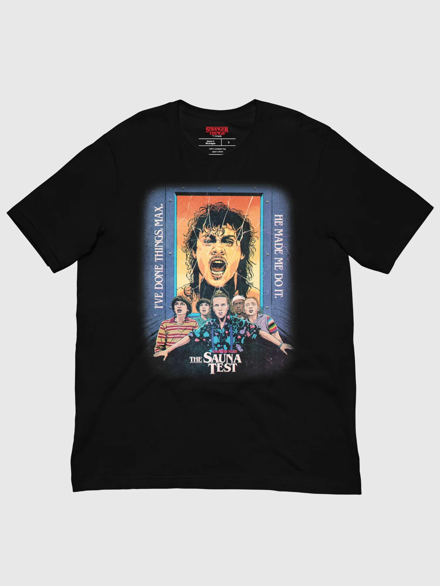 Stranger Things Season 3 x Butcher Billy The Sauna Test T-Shirt