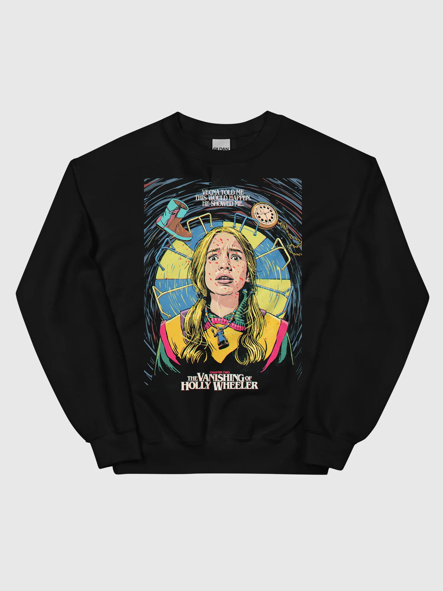 Stranger Things Season 5 x Butcher Billy The Vanishing of Holly Wheeler Crewneck