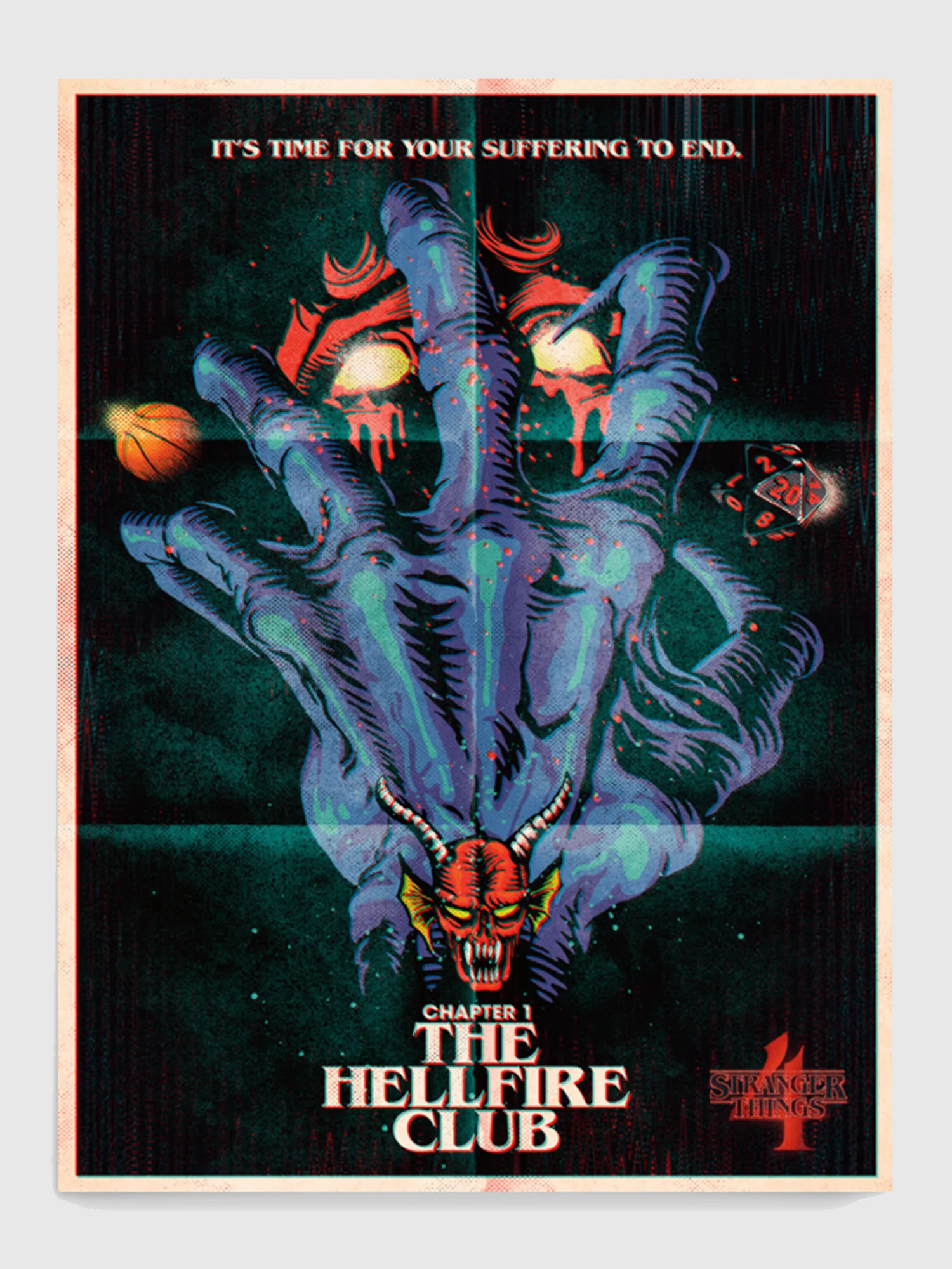 Stranger Things Season 4 x Butcher Billy The Hellfire Club Poster [24x36] - Image 2