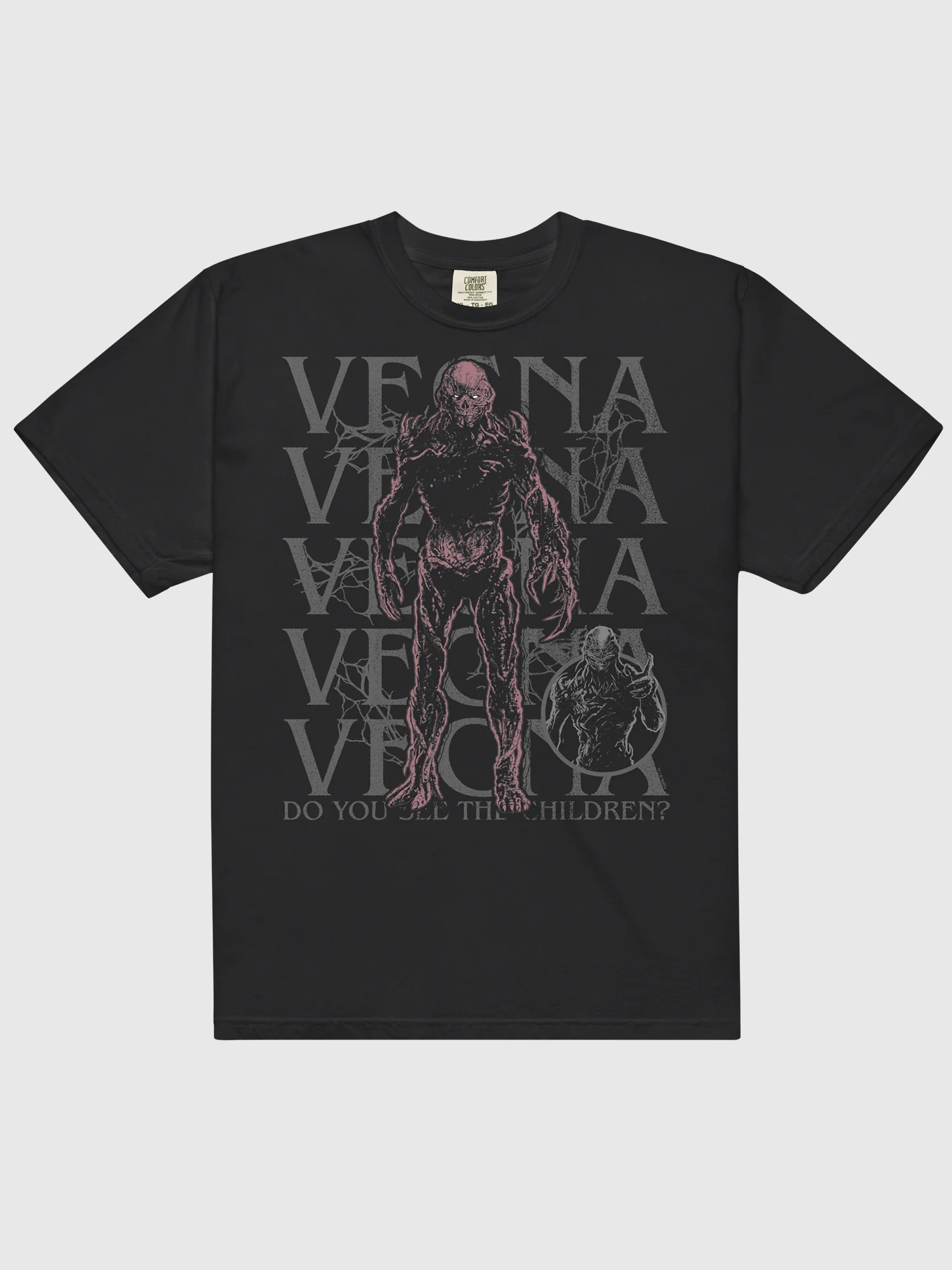 Stranger Things Vecna T-Shirt Comfort Colors