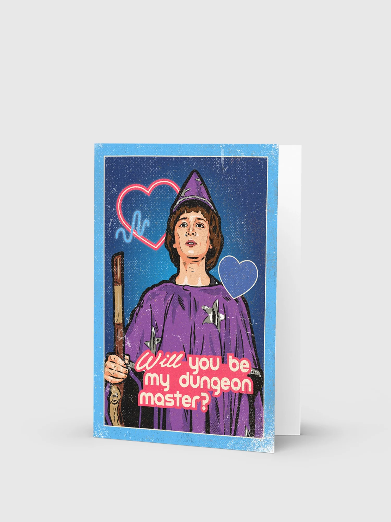 Stranger Things Will You Be My Dungeon Master? Greeting Card