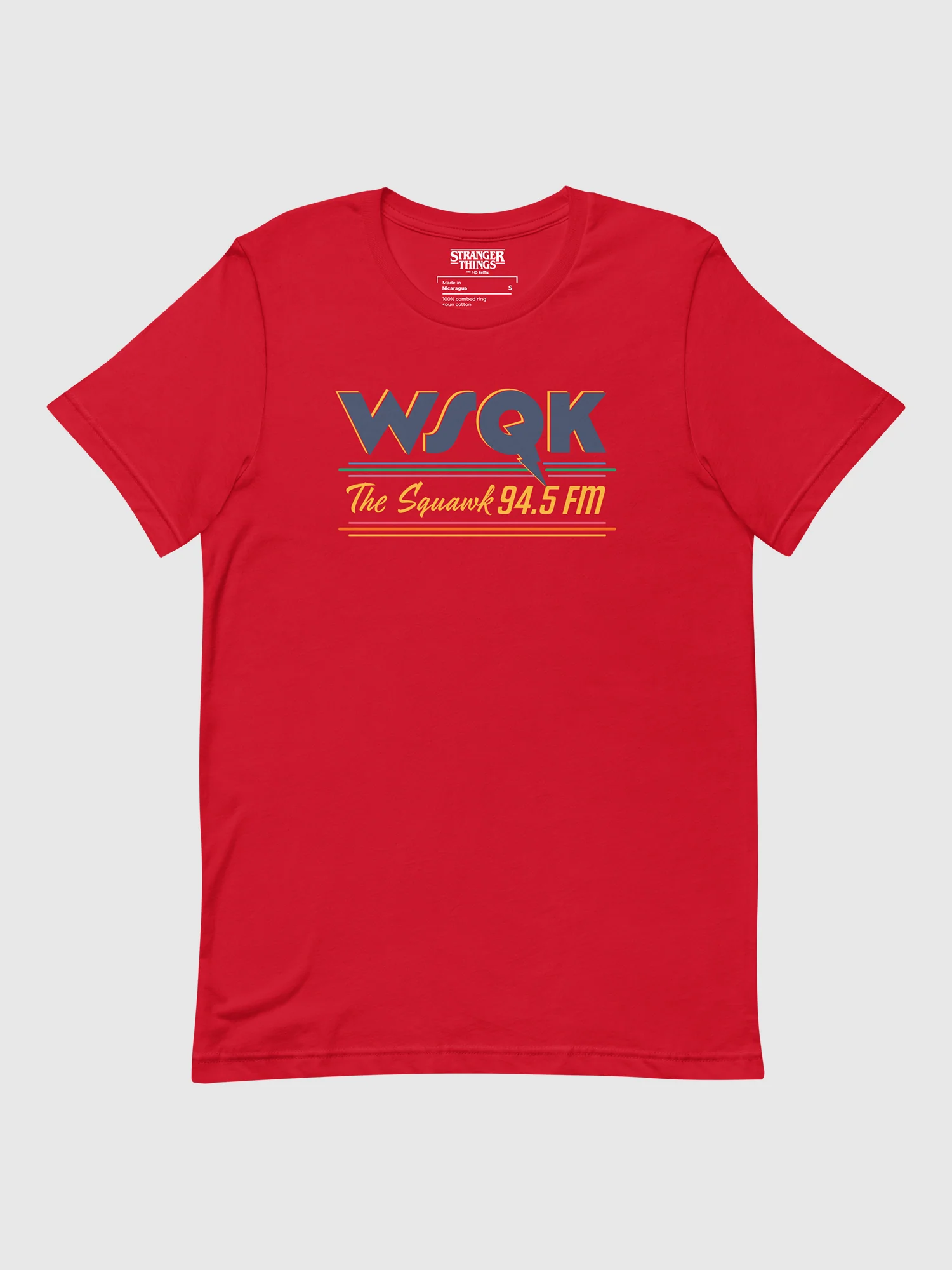 Stranger Things WSQK "The Squawk" T-Shirt