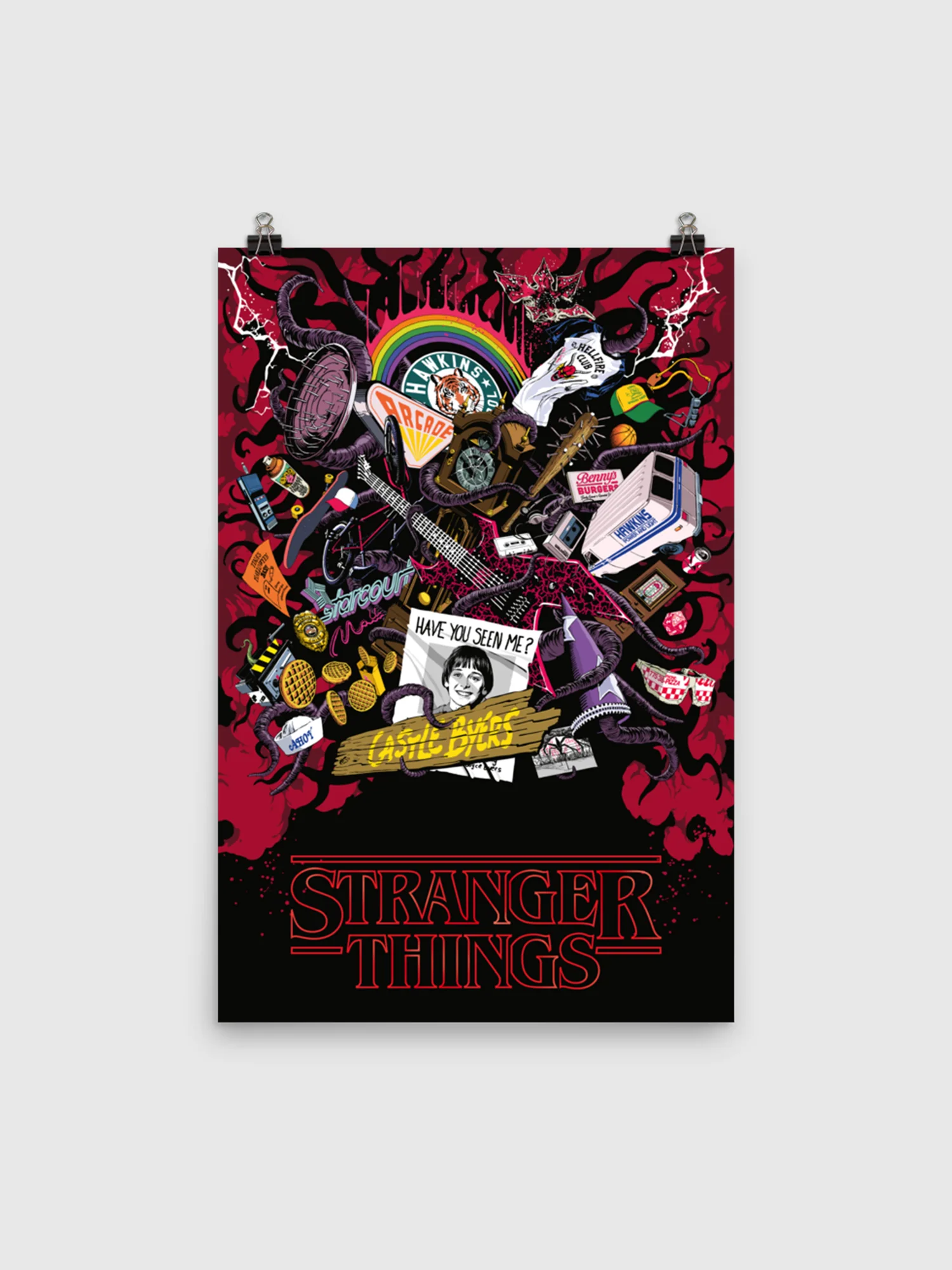 Stranger Things Season 4 x Butcher Billy Poster [24″×36″]