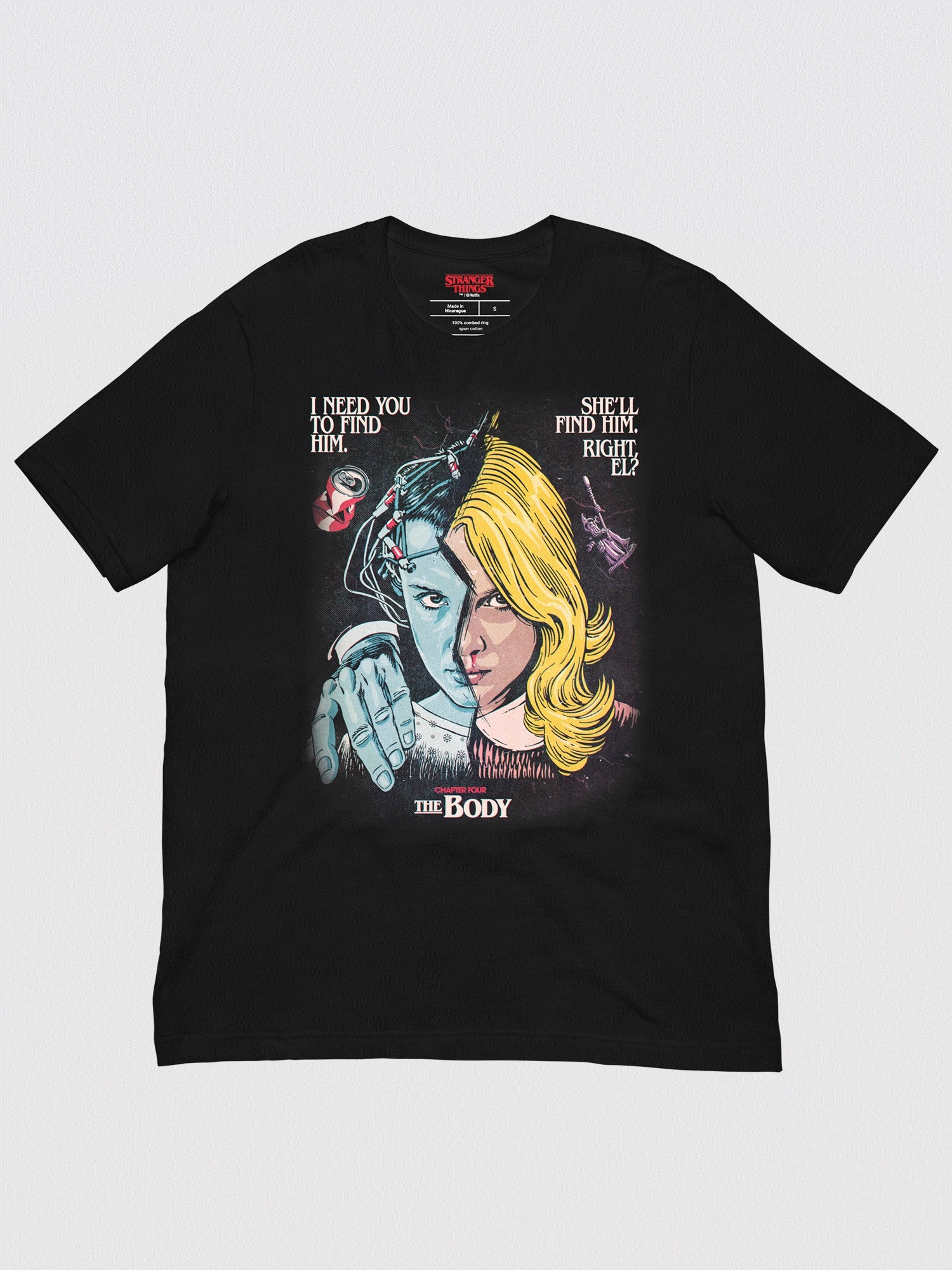 Stranger Things Season 1 x Butcher Billy The Body T-Shirt