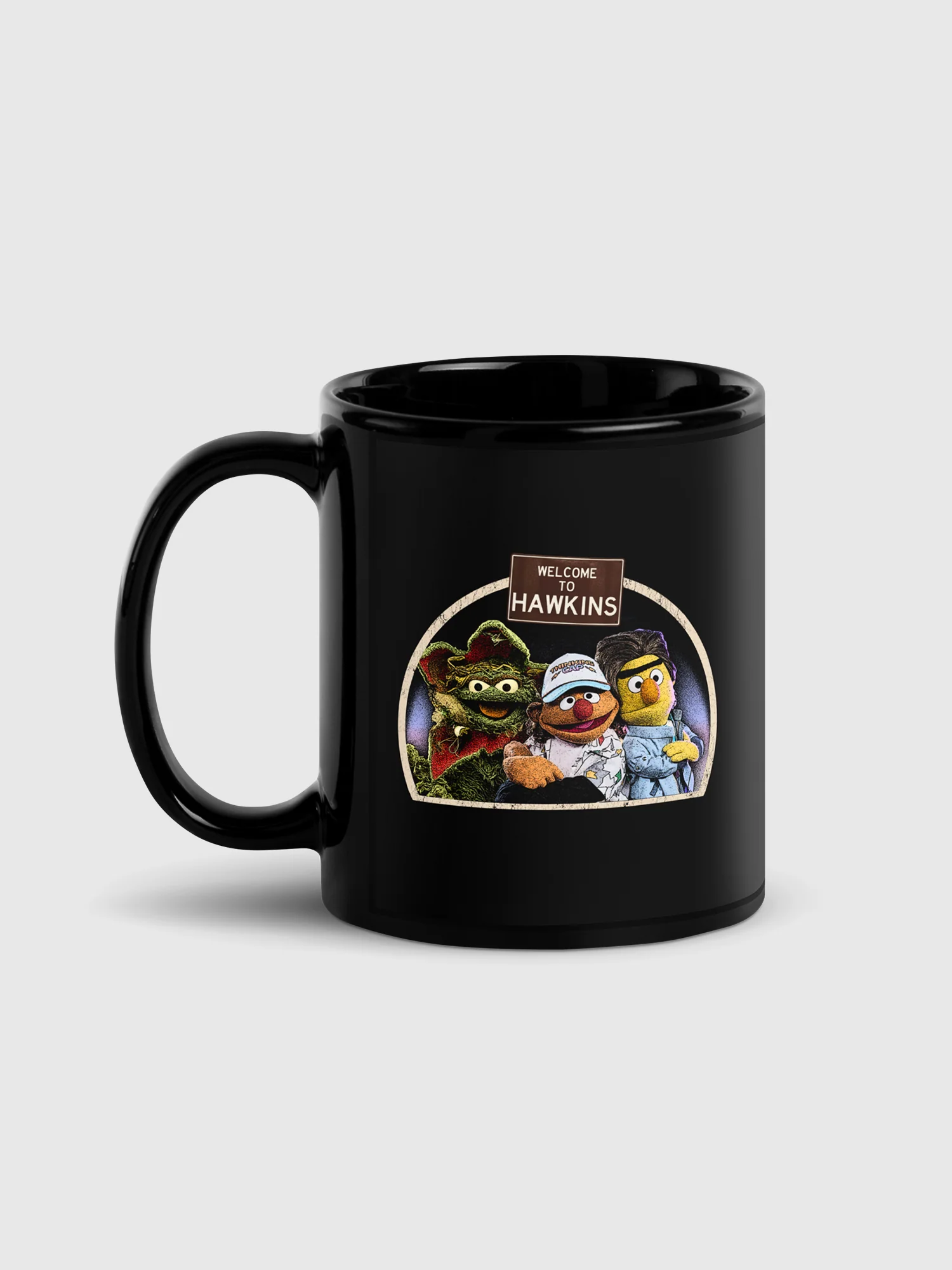 Stranger Things x Sesame Street Mug