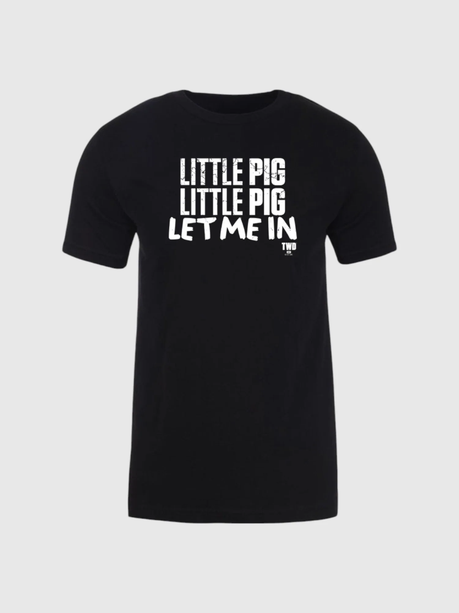 The Walking Dead Negan Little Pig Adult Short Sleeve T-Shirt