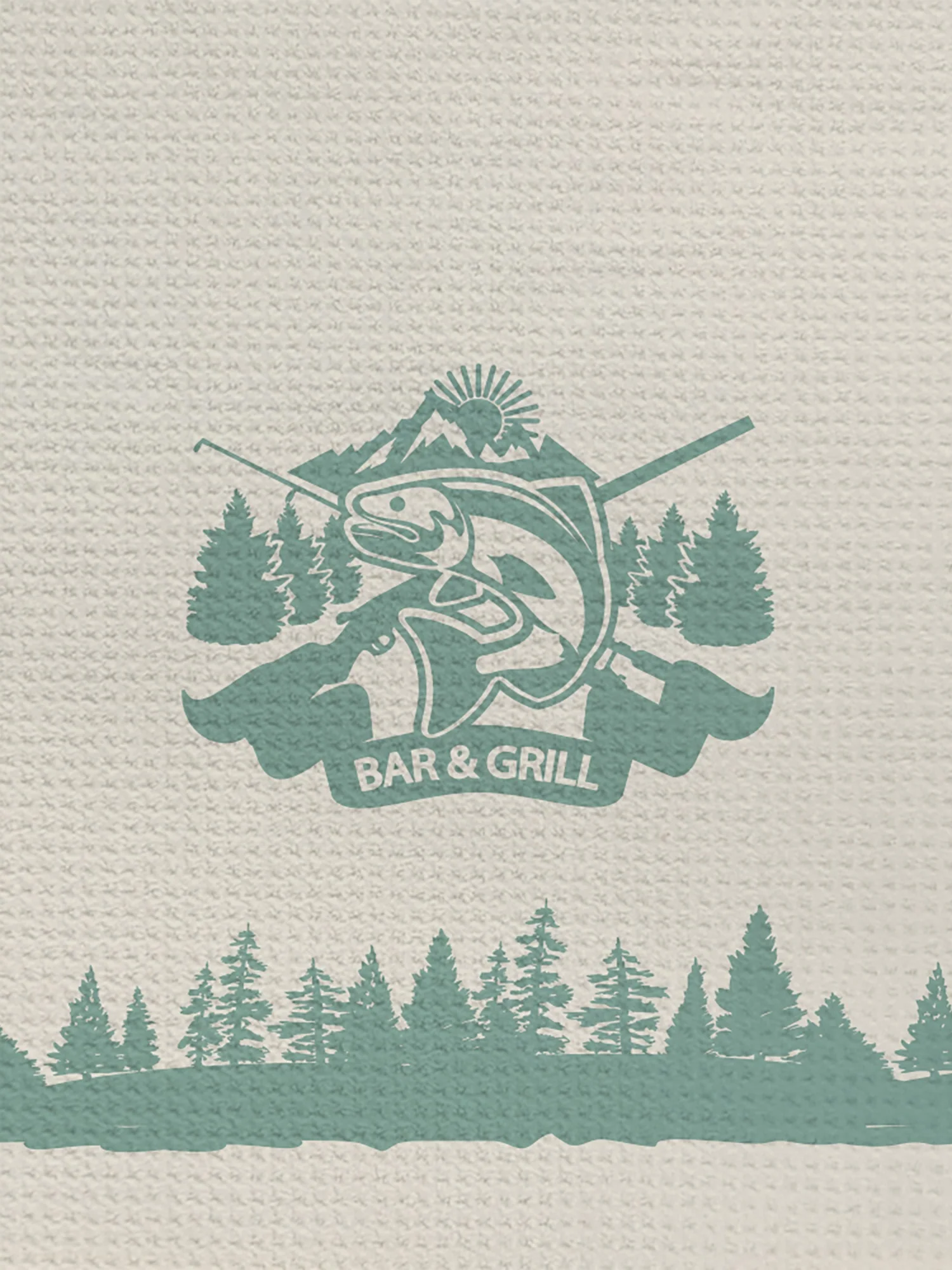 Virgin River Jack's Bar Kitchen Towel - Image 2