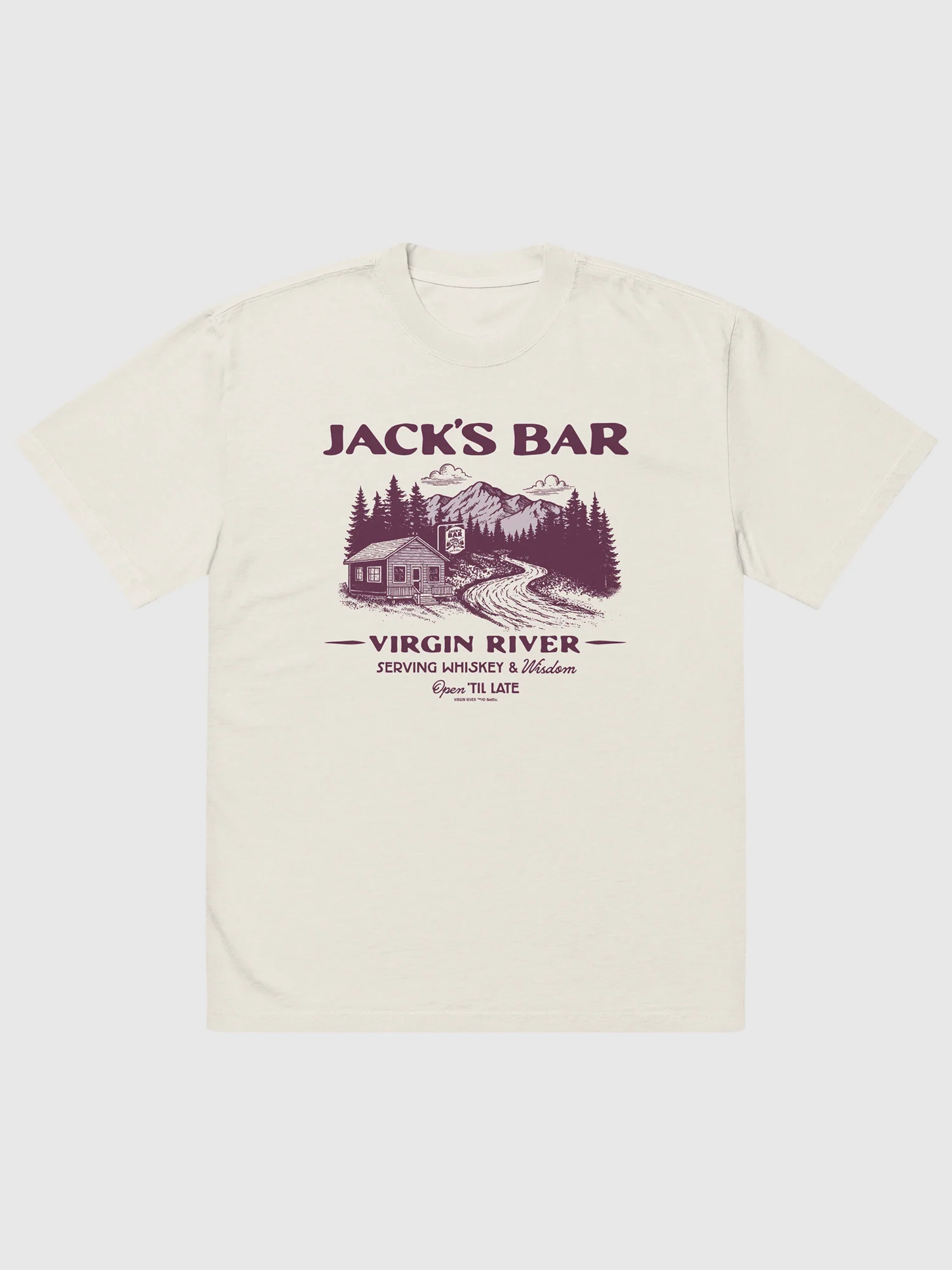 Virgin River Oversized T-Shirt Jackās Bar