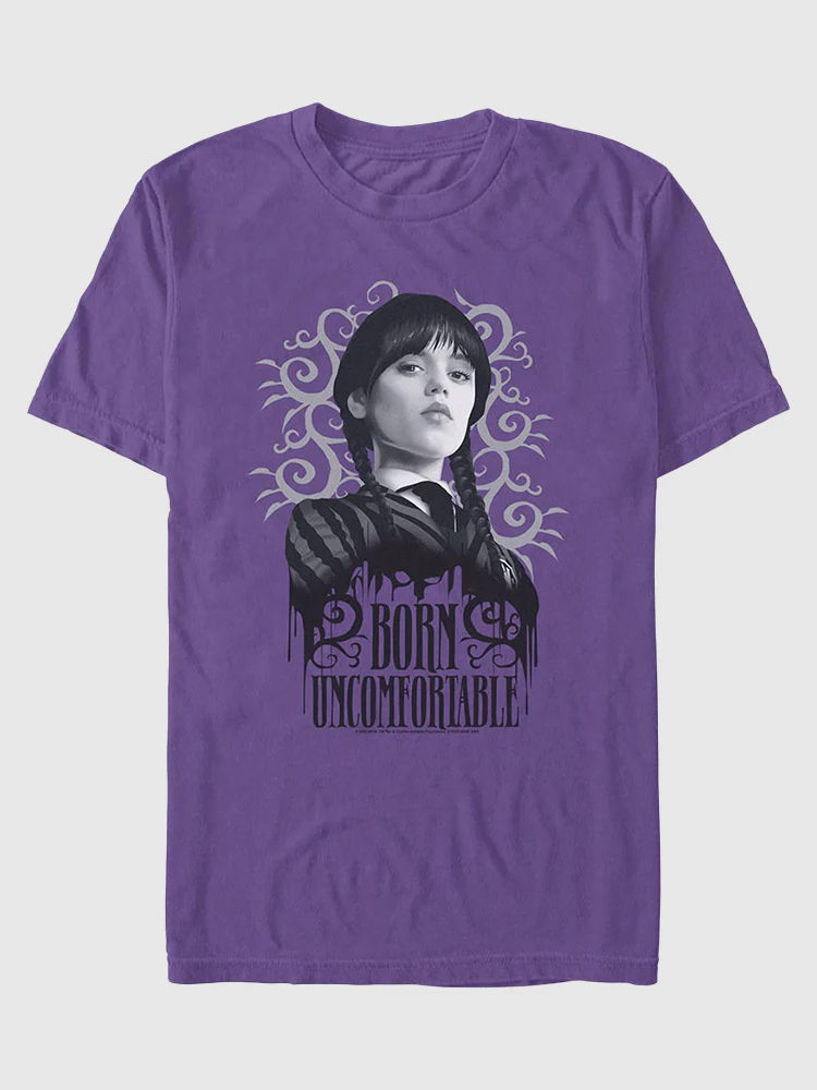 Wednesday Born Uncomfortable T-shirt