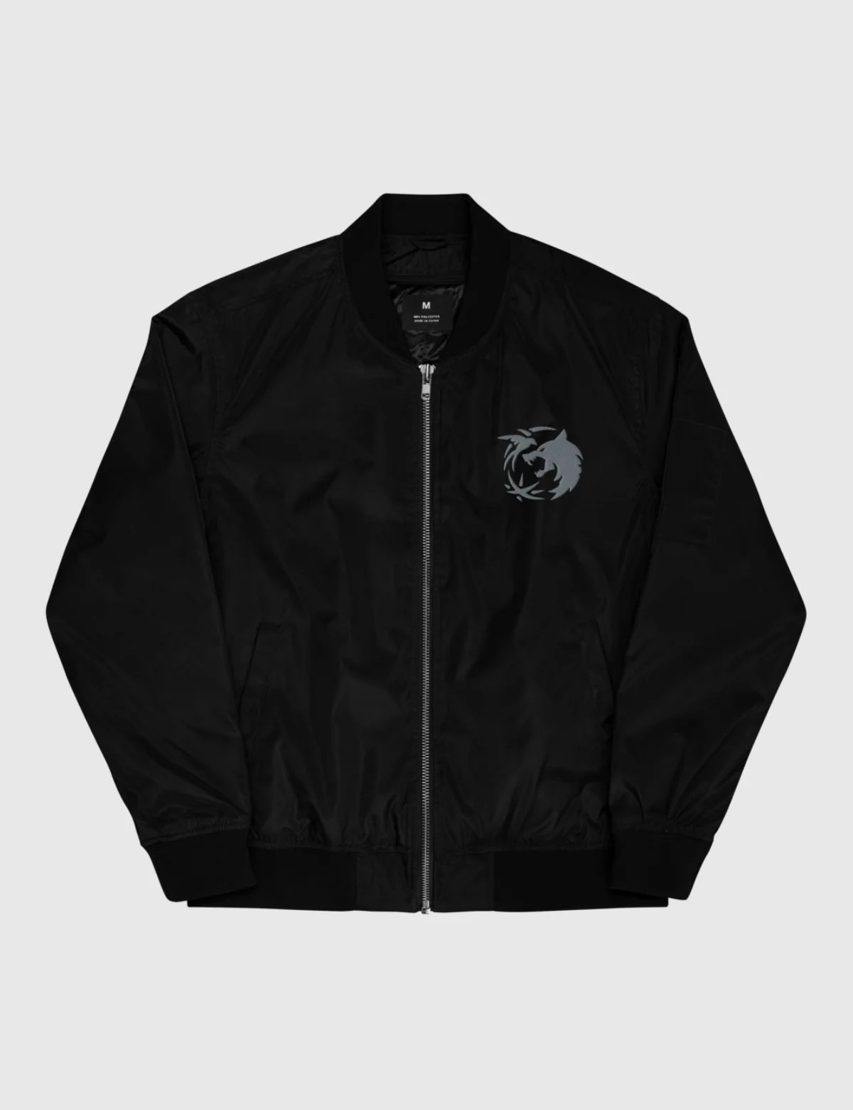 The Witcher Premium Recycled Bomber Jacket [Black] - Image 3